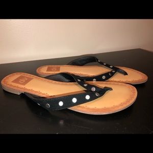 🌵 leather sandals size 8